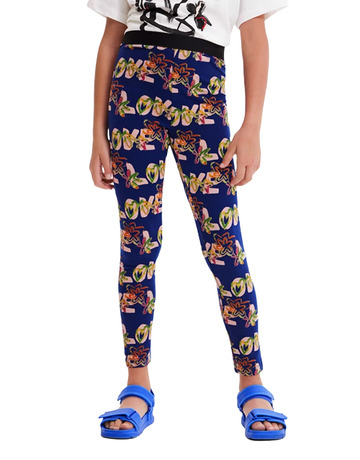 Desigual Girls Love Flower Leggings