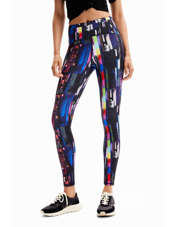 Desigual Leggings Sport Digital "Black"