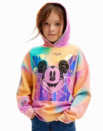Desigual Mickey arty sweatshirt "Pink"