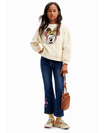 Desigual Minnie Mouse sweatshirt "Beige"
