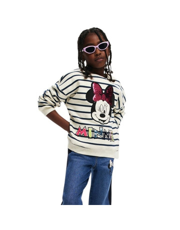 Desigual Minnie Mouse Sweatshirt "Gray"