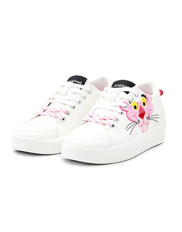 Desigual Pink Panther Platform Sneakers