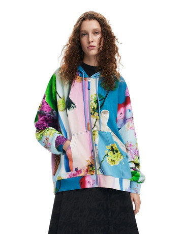 Desigual Printed Sweatshirt M. Christian Lacroix "Multicolor"