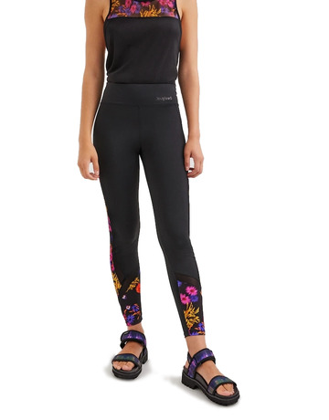 Desigual Sheer Floral Leggings