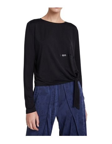 Desigual Tee Cupro Long Sleeve
