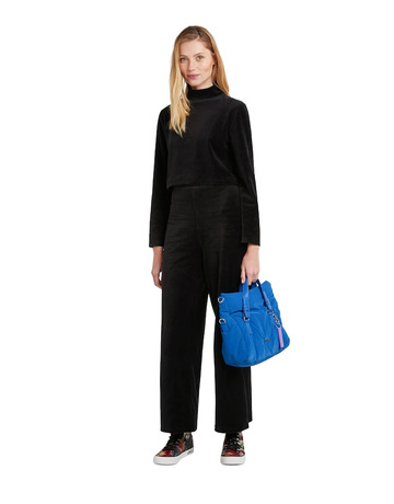 Desigual Velvet Flared Trousers