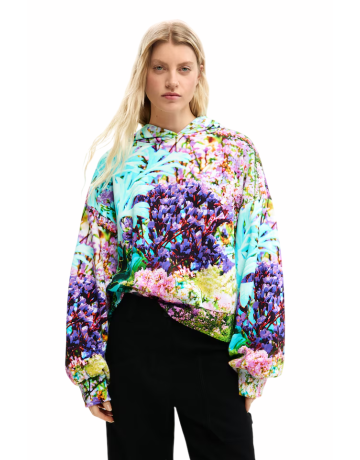 Desigual Sudadera jardín silvestre "Multicolor"