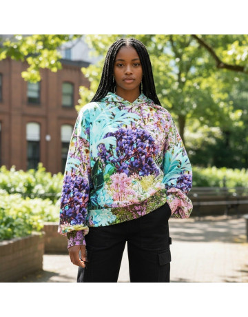 Desigual Sudadera jardín silvestre "Multicolor"