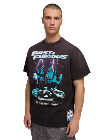 Camiseta Puma  x FAST & FURIOUS Relaxed Basketball Tee "Black"