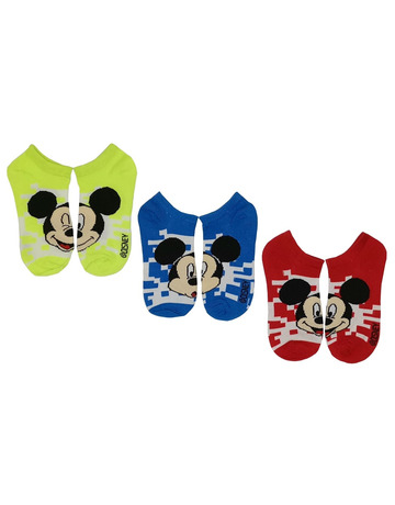 Disney Mickey Mouse Socks - 3 Pair