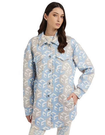 Guess Emilee Scuba Shirt Dress