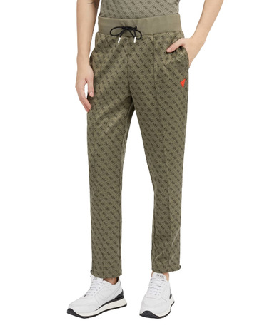 Guess Korbin All Over Logo Pant "Green"