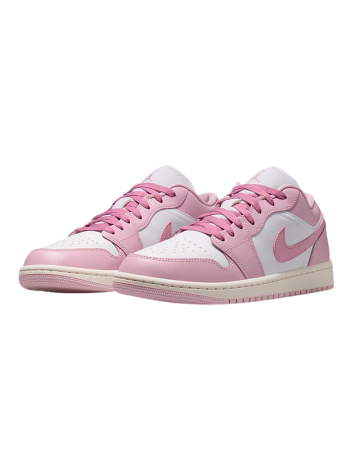 Jordan 1 Low "Iced Carmine White" (Women's)