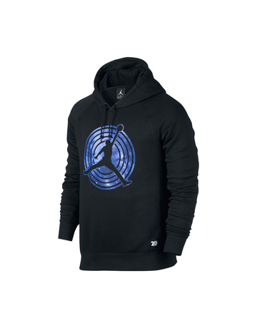Jordan AJ 11 Fleece Hoodie (010/black/concord/white)