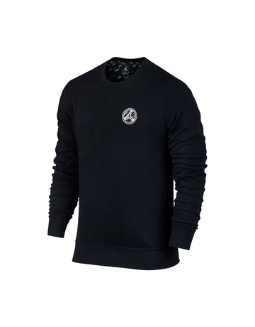 Jordan AJ 8 Fleece Crew (010/black/white)