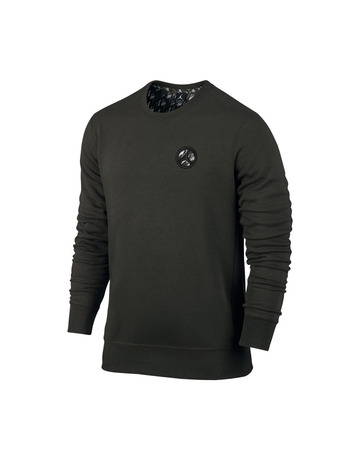 Jordan AJ 8 Fleece Crew (355/sequoia/black)