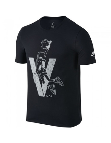 Jordan Camiseta Air Jordan 5 Toggle (010/black/white)