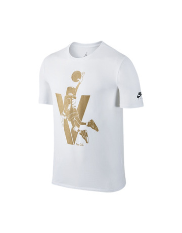 Jordan Camiseta Air Jordan 5 Toggle (100/white/metallic gold/black)