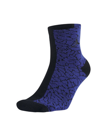 Jordan Elephant Print HQT Sock (015/black/concord/black)