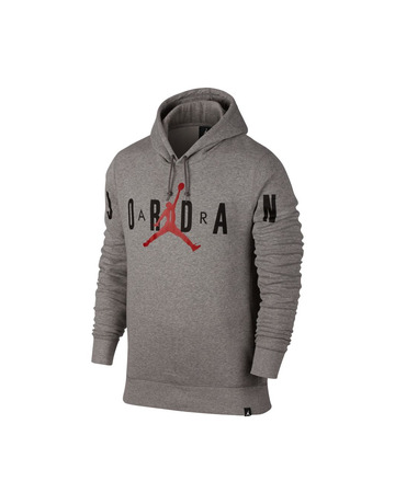 Jordan Flight Fleece Graphic Pullover Hoodie (063/dk grey heather)