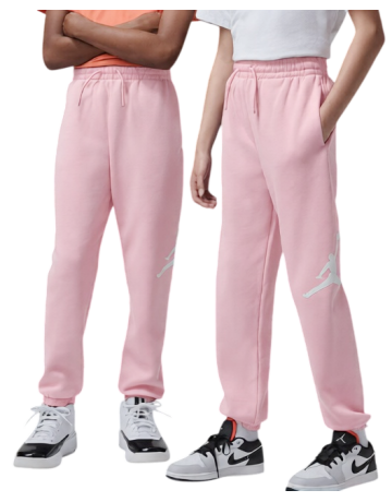 Pantalón Niña/Niño Jordan Jumbo Jumpman Fleece "Pink Foam"