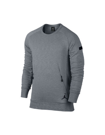 Jordan Icon Crew (065/cool grey/black)