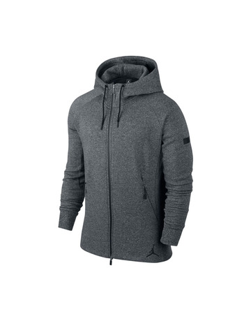 Jordan Icon Fleece Full-Zip Hoodie (010/black/black)