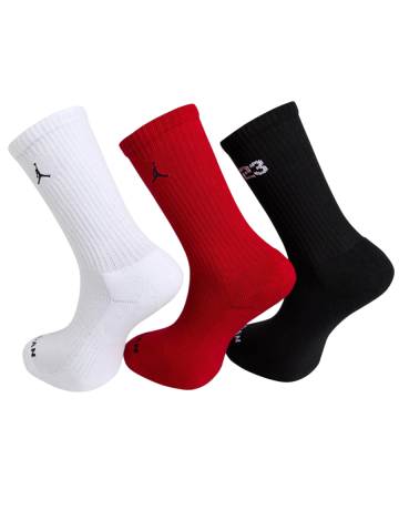 Calcetines Jordan  Baseline Crew Socks "Gym Red"