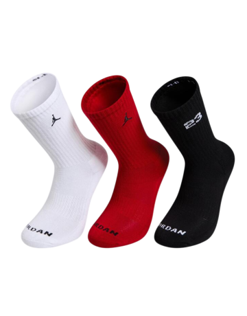 Calcetines Jordan  Baseline Crew Socks "Gym Red"