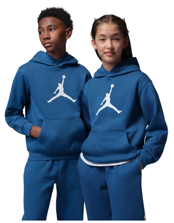 Sudadera Niño/Niña Jordan  Jumbo Jumpman Fleece "True Bule"