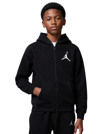 Sudadera Niño/Niña con Cremallera Jordan Jumpman Essential Fleece "Black"