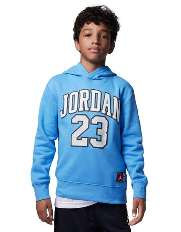 Sudadera Niño/Niña Jordan Kids Logo 23 Fleece "University Blue"