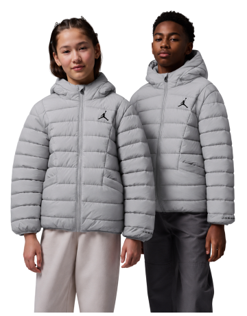 Chaqueta Acolchada Niño/Niña Jordan Midweight Active "Light Smoke Gray"