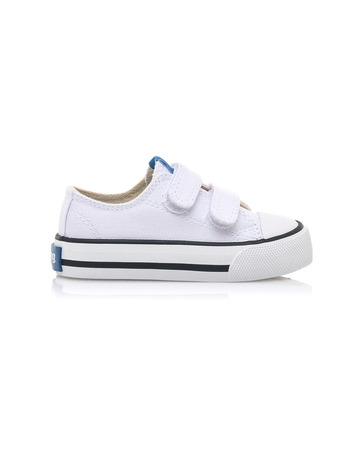 Mustang Infants Sneakers Remix "Canvas White"