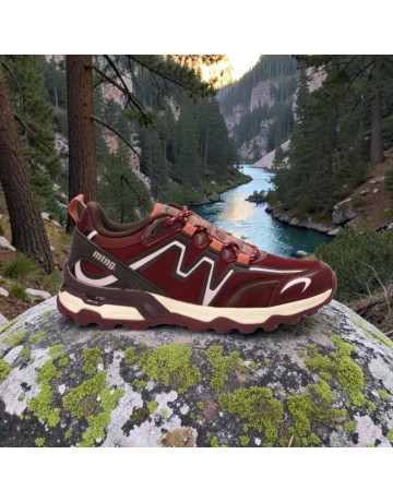 Zapatillas Mustang  Cyclone "Burdeos"