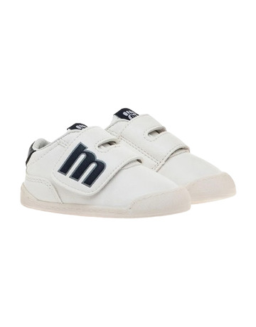 Mustang Sneakers Free Baby "White-Navy"