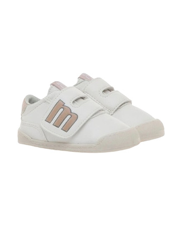 Mustang Sneakers Free Baby "White-Nude"