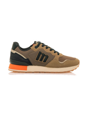 Mustang Sneakers Joggo Classic "Brown-Orange"