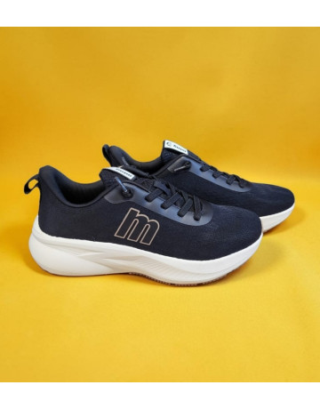 Zapatillas Mujer Mustang Swam "Knitting Black"
