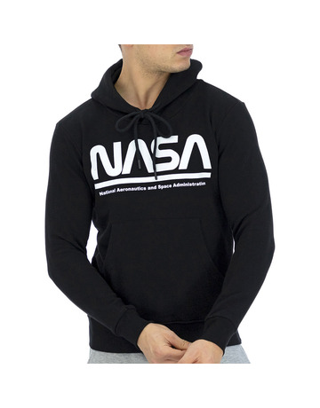 Nasa Logo Hoody Sweatshirt "N05H-Black"