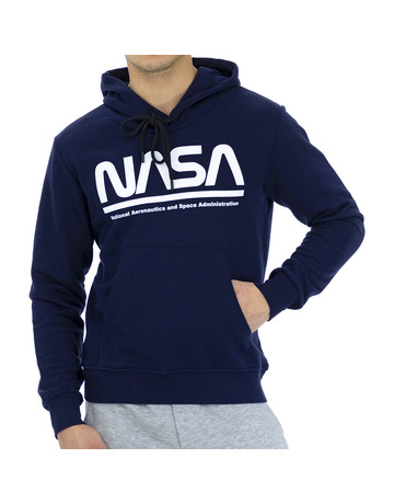 Nasa Logo Hoody Sweatshirt "N05H-Navy"