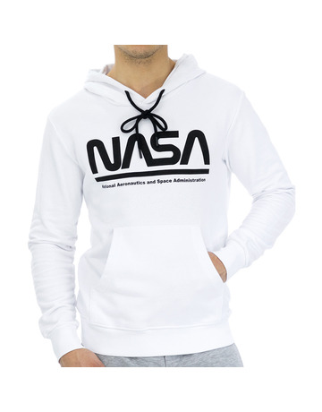 Nasa Logo Hoody Sweatshirt "N05H-White"
