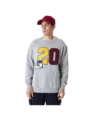 New Era Lifestyle Crew Neck Sweatshirt "Grey"