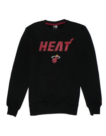 New Era NBA Miami Heat BLK Tip Off Sweatshirt