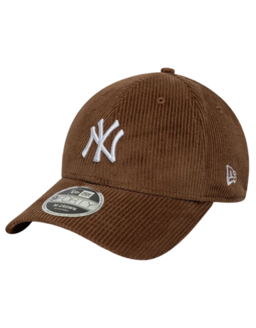 Gorra New Era MLB NY Yankees Cord 9FORTY M-Crown Adjustable Cap "Brown"