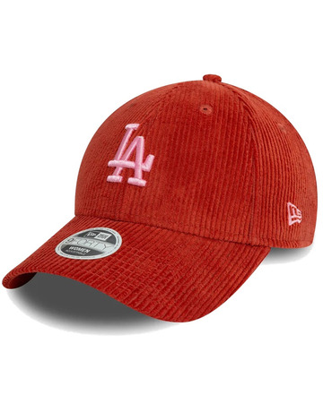 New Era MLB Womans LA Dodgers Cord 9FORTY Adjustable Cap "Red"