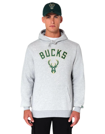 Sudadera New Era NBA Milwaukee Bucks Team Logo Regular Hoody
