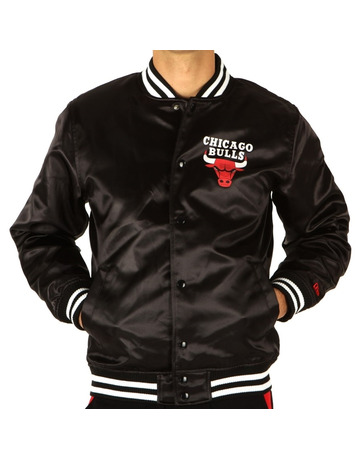 New Era Tip Off Sateen Bomber Chicago Bulls