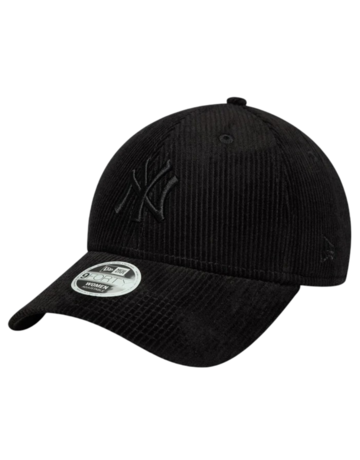 Gorra New Era Wmns MLB NY Yankees Cord 9FORTY Adjustable Cap "Black"