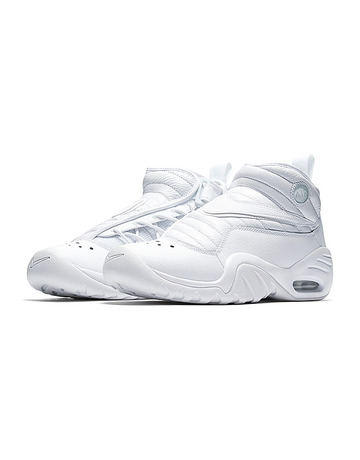 Nike Air Shake Ndestrukt Dennis Rodman "Triple White"